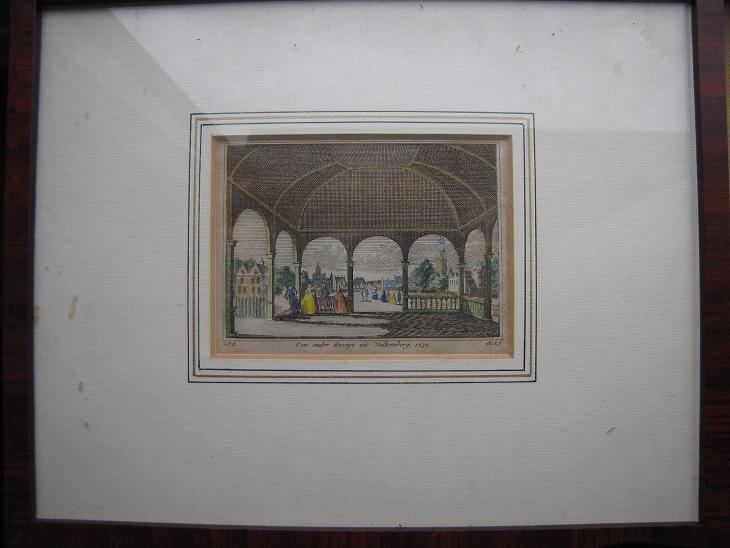 Breda Valkenberg, Antiek en Kunst, Verzenden, Stadsgezicht, 27 cm, 22 cm