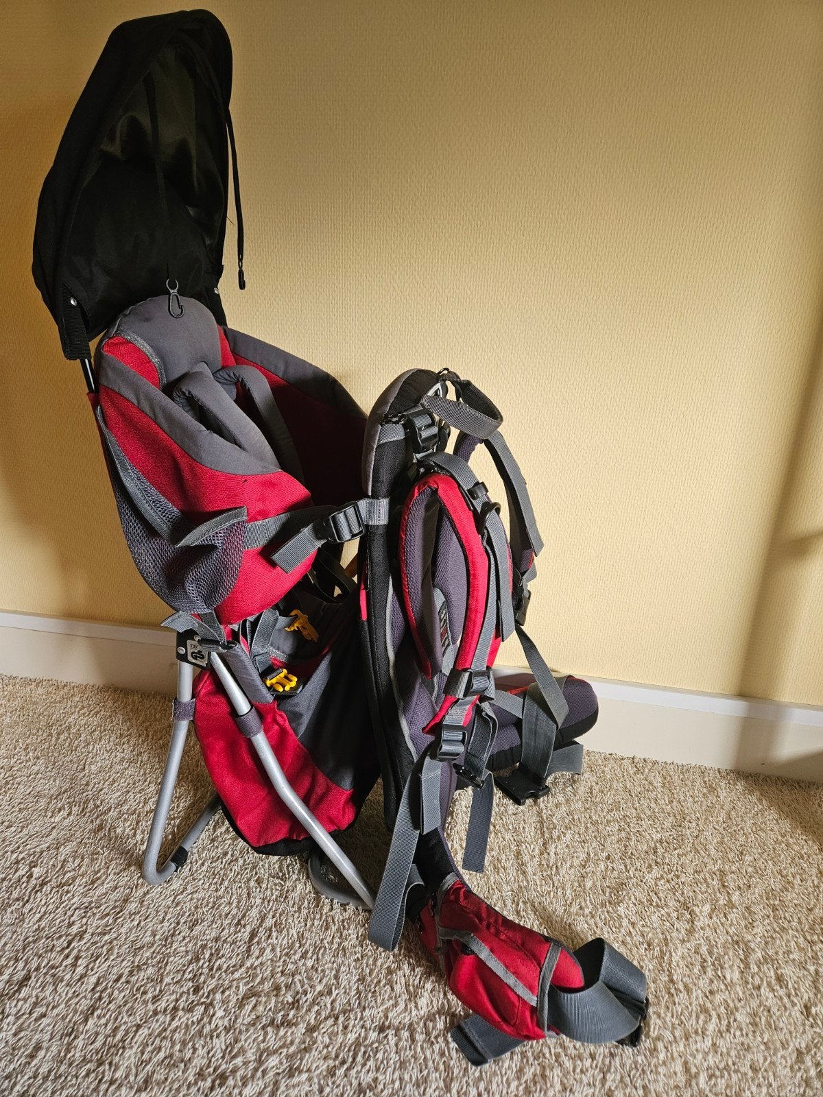 Deuter kinderdrager (rugdrager), Kinderen en Baby's, Gebruikt, Overige typen, Rug, Ophalen