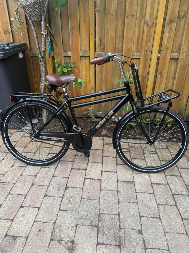 Cortina fiets van 26 inch zwarte kleur, Overige merken, Versnellingen, Zo goed als nieuw, Minder dan 49 cm