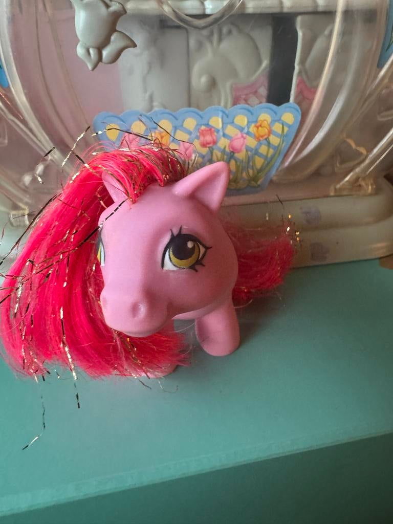 My Little Pony g1 baby ruby/ primrose  jewelry pony uk, Ophalen of Verzenden, Zo goed als nieuw