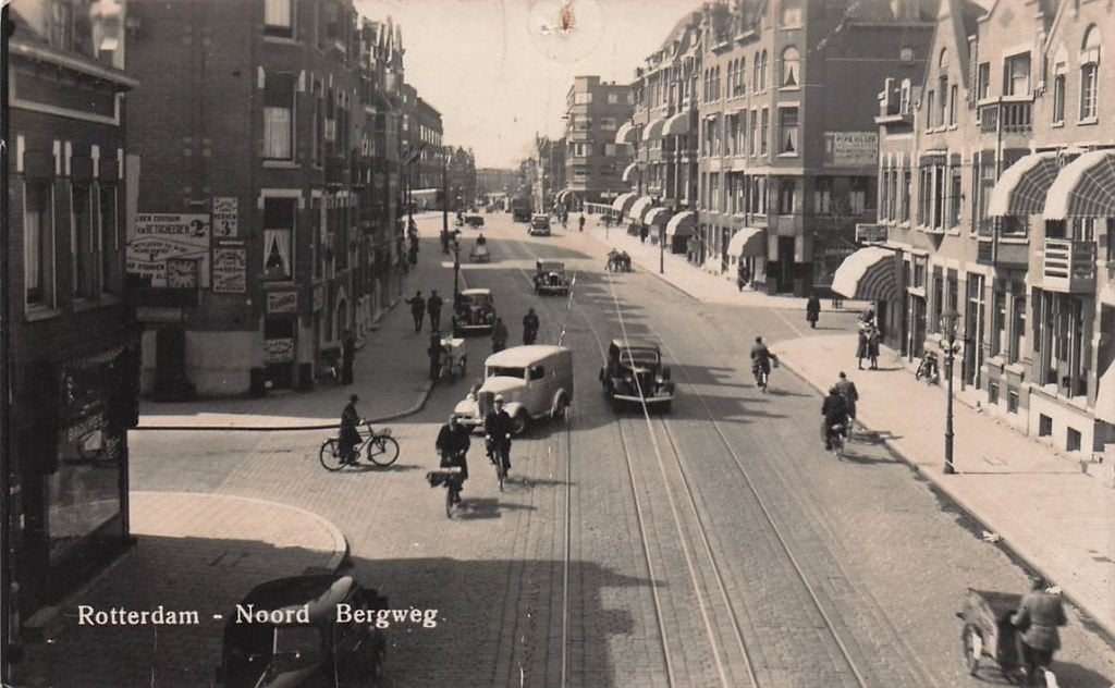 702-322-015 Rotterdam Noord Bergweg, Verzenden, Voor 1920, Zuid-Holland