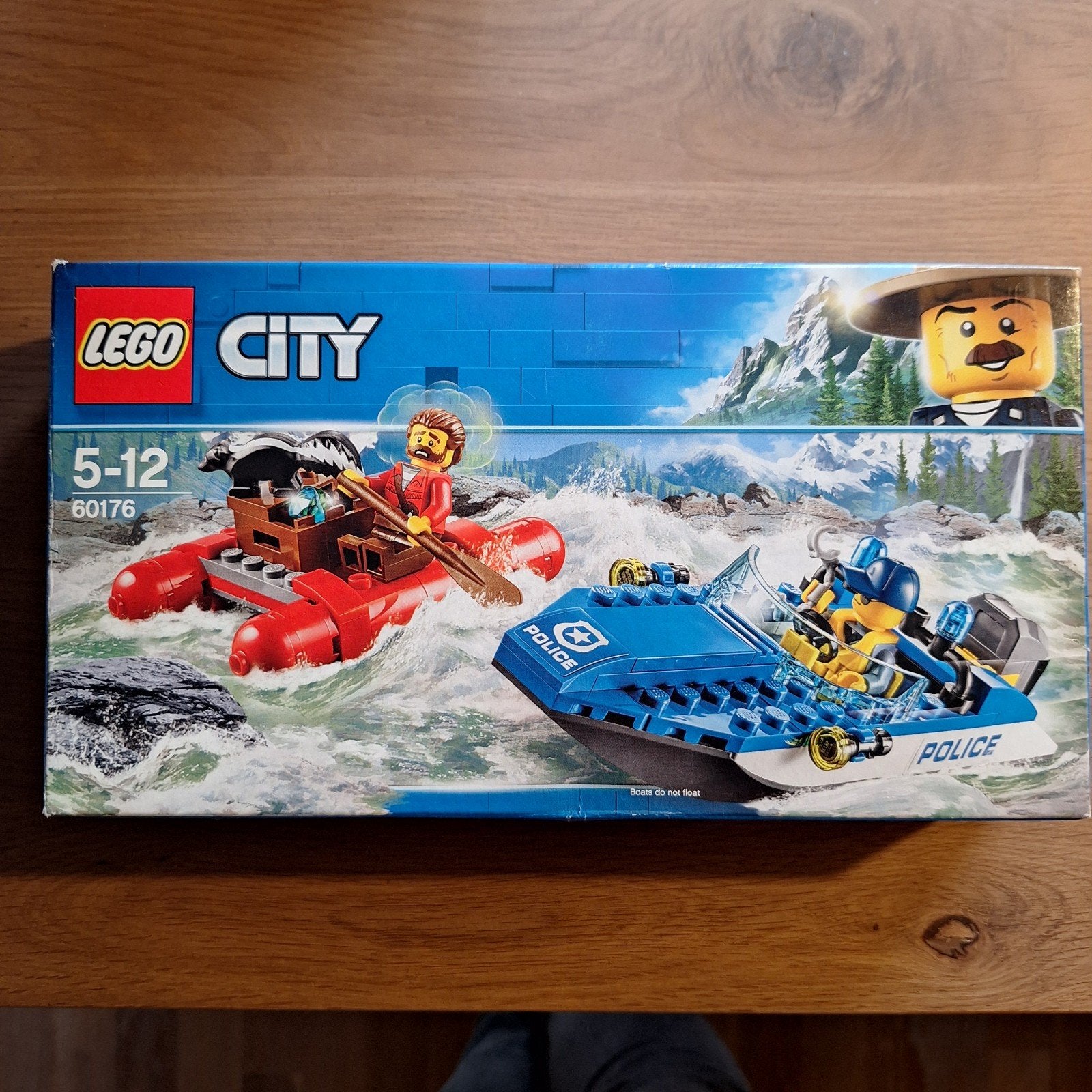 60176 lego city wilde rivierontsnapping, Ophalen of Verzenden, Zo goed als nieuw
