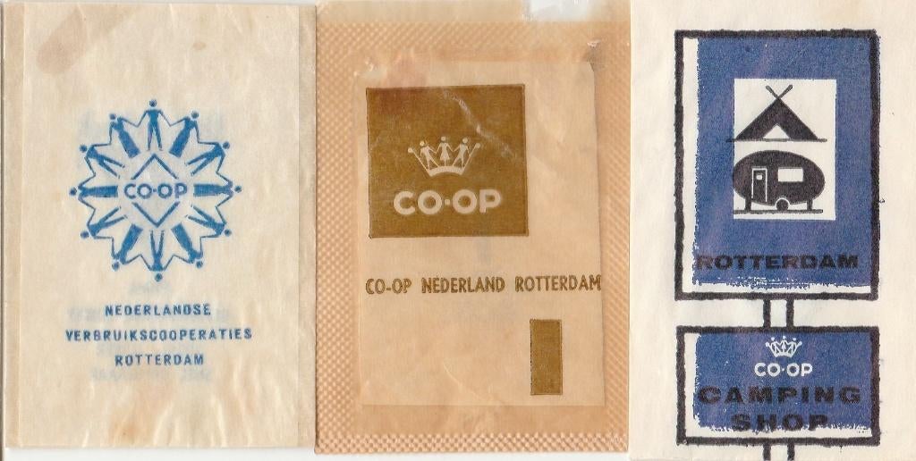 co-op Rotterdam - supermarkt tent caravan camping shop, Verzamelen, Ophalen of Verzenden