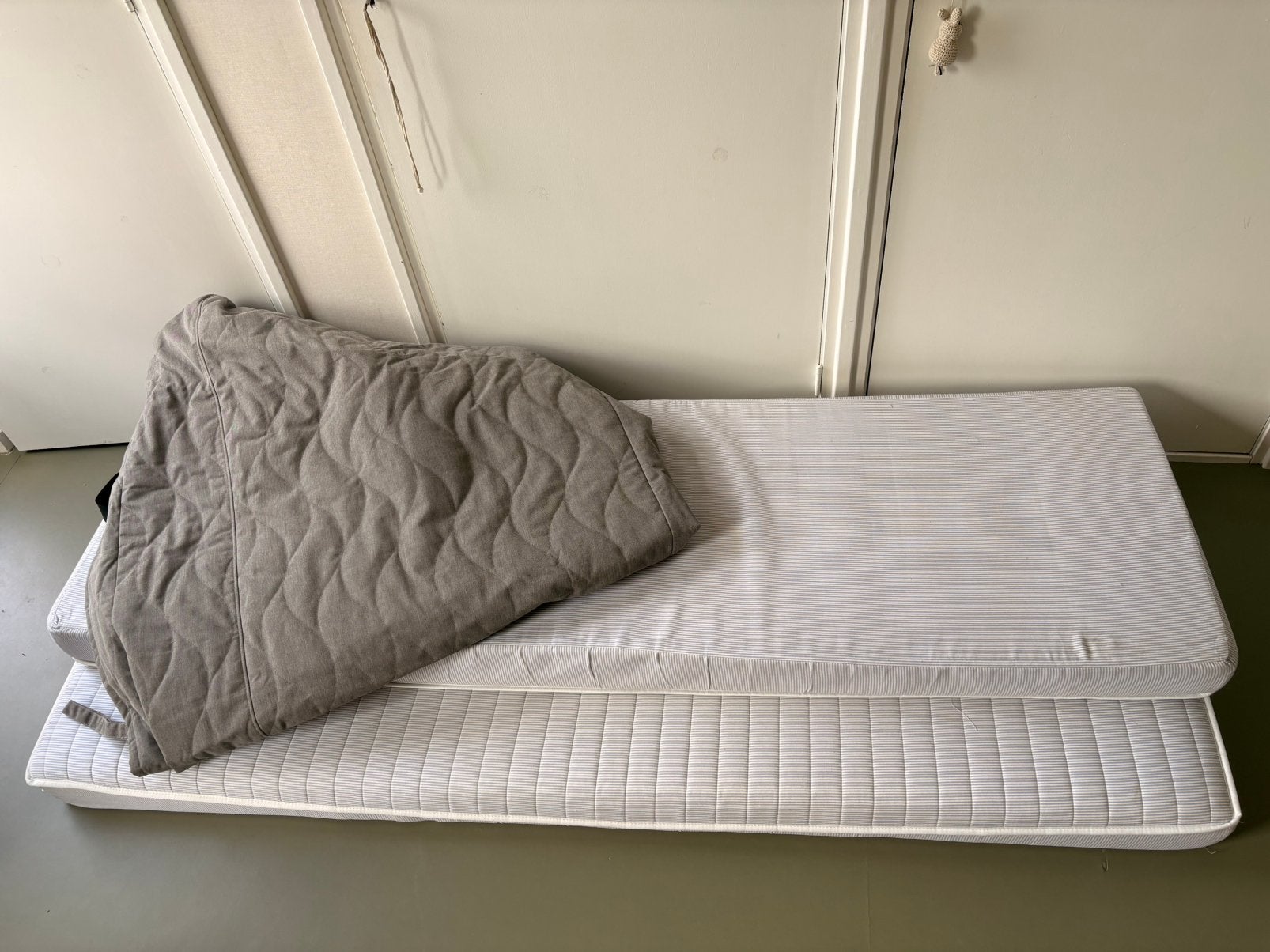 Hoes en matras Ikea Beddinge slaapbank, Huis en Inrichting, Slaapkamer | Slaapbanken, Ophalen, Gebruikt, Tweepersoons, 140 cm