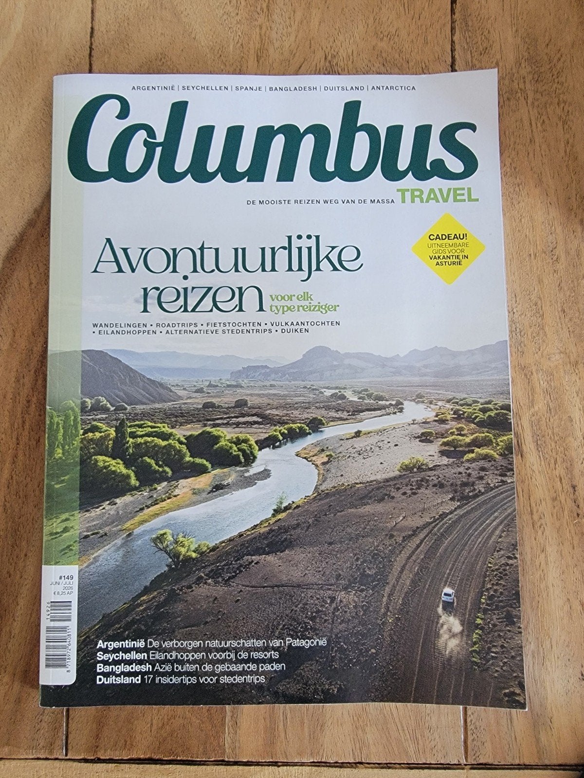 Columbus Travel Magazine – Editie 149 (jul/aug 2026), Boeken, Ophalen of Verzenden, Zo goed als nieuw, Overige typen