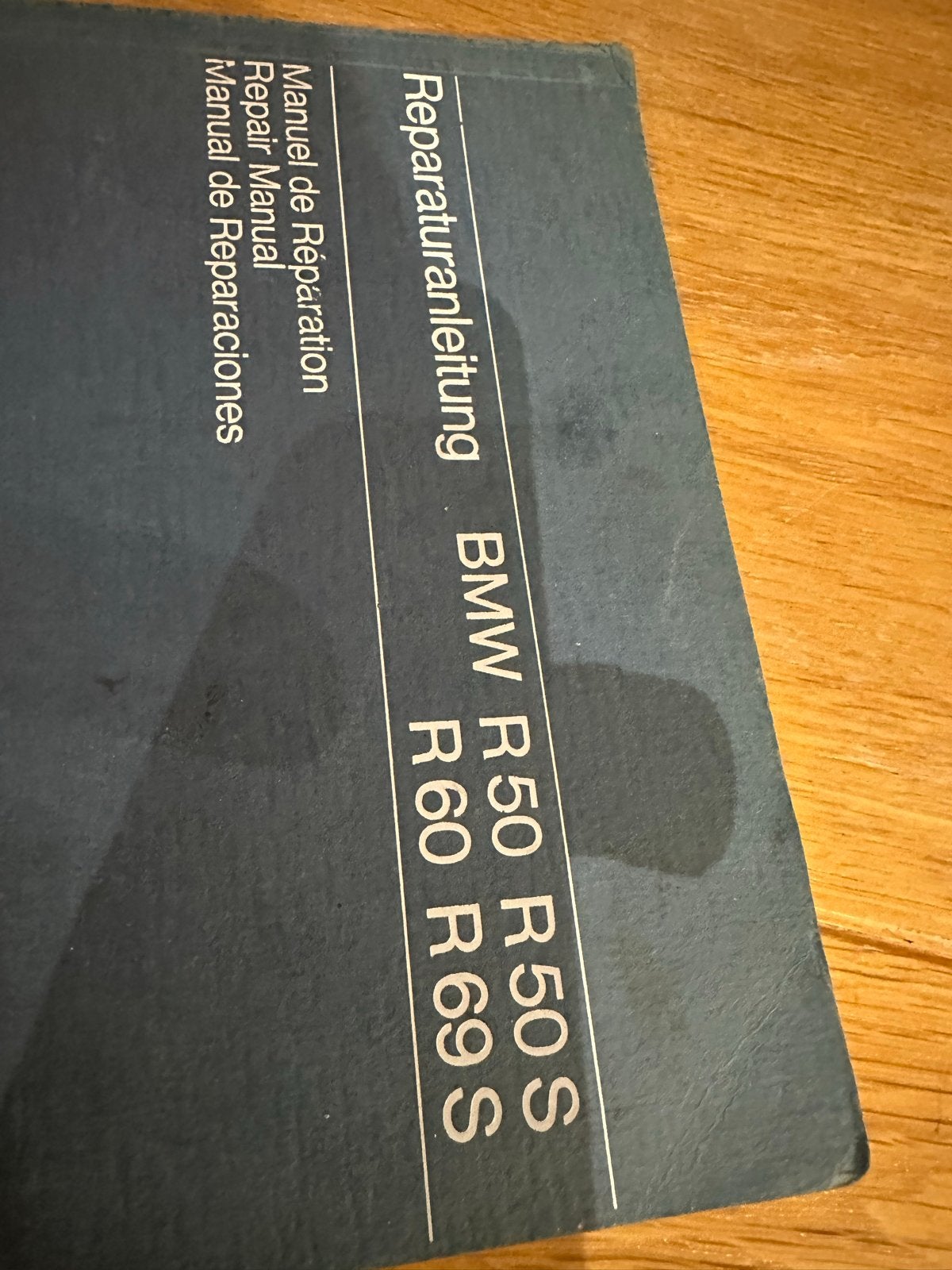 BMW R50 R50S R60 R69S Reparatiehandleiding, Motoren, Ophalen of Verzenden, BMW