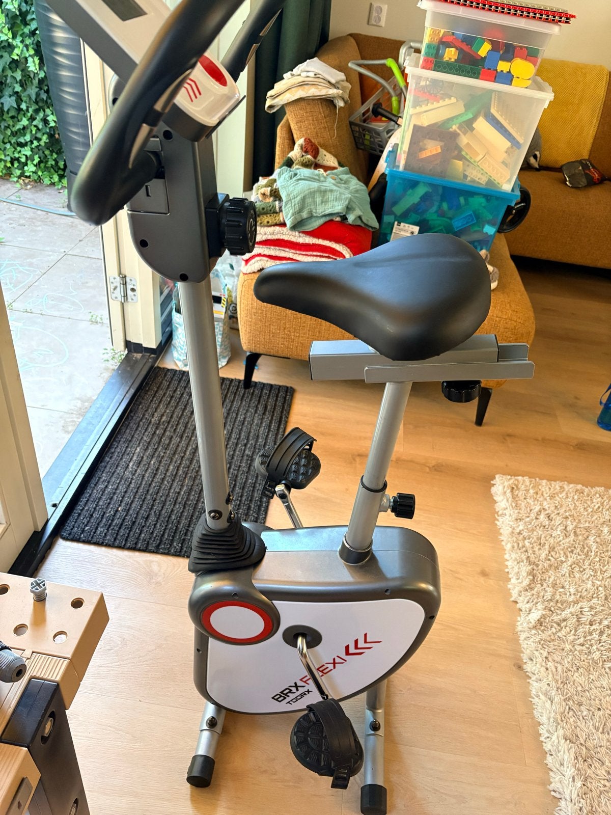 Toorx inklapbare Compacte Hometrainer - fiets, Sport en Fitness, Ophalen, Zo goed als nieuw, Metaal, Benen