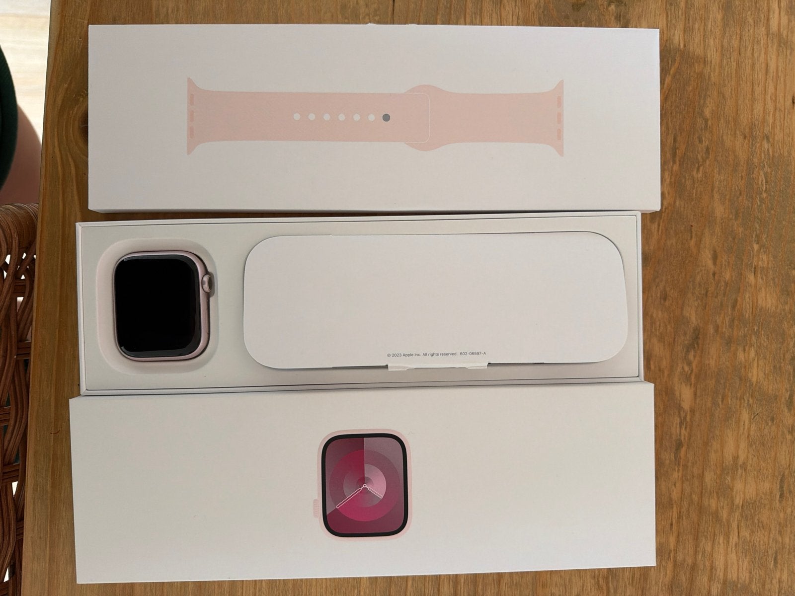Apple Watch Series 9 GPS 45mm - Perfecte staat, IOS, Ophalen of Verzenden, Zo goed als nieuw, GPS