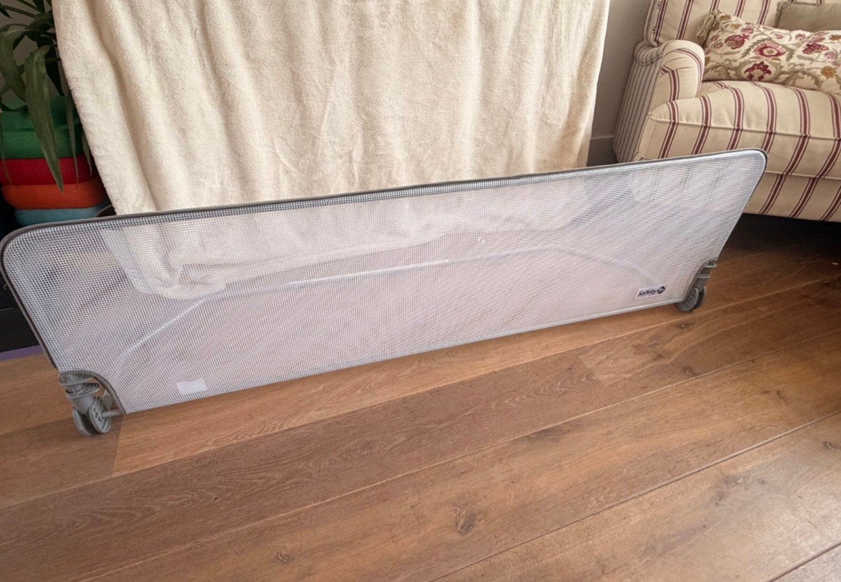 Safety 1st bedhek bedrail extra lang •  bed rail / bed guard, Ophalen, Zo goed als nieuw