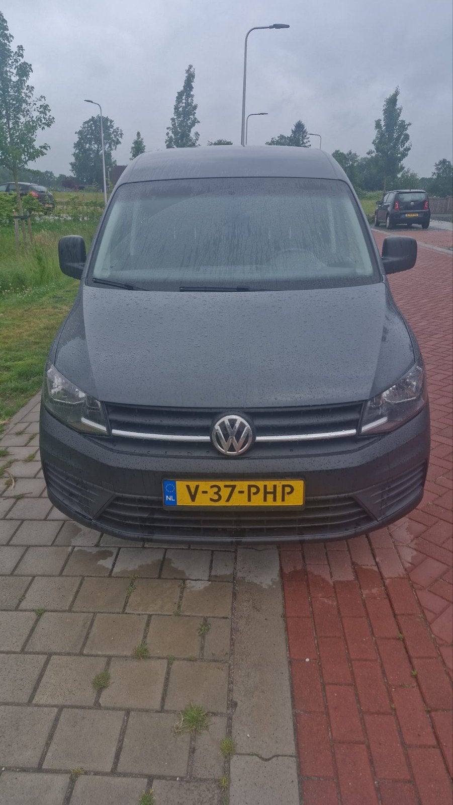 Caddy 2017 1.2 tsi benzine!geen Airco!!!!, Auto's, Volkswagen, Voorwielaandrijving, Stof, Zwart, Handgeschakeld