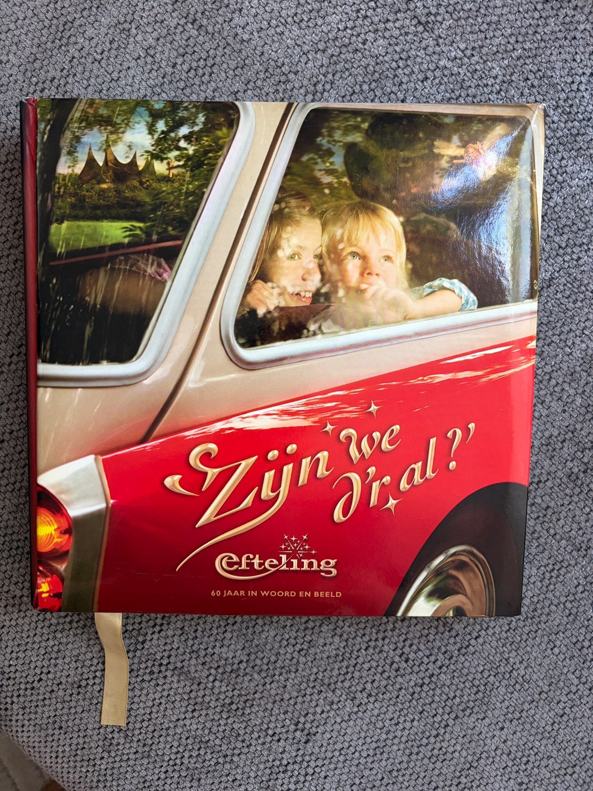 Efteling boek 60 jaar "Zijn we d'r al?", Ophalen of Verzenden, Zo goed als nieuw, Gebruiksvoorwerp