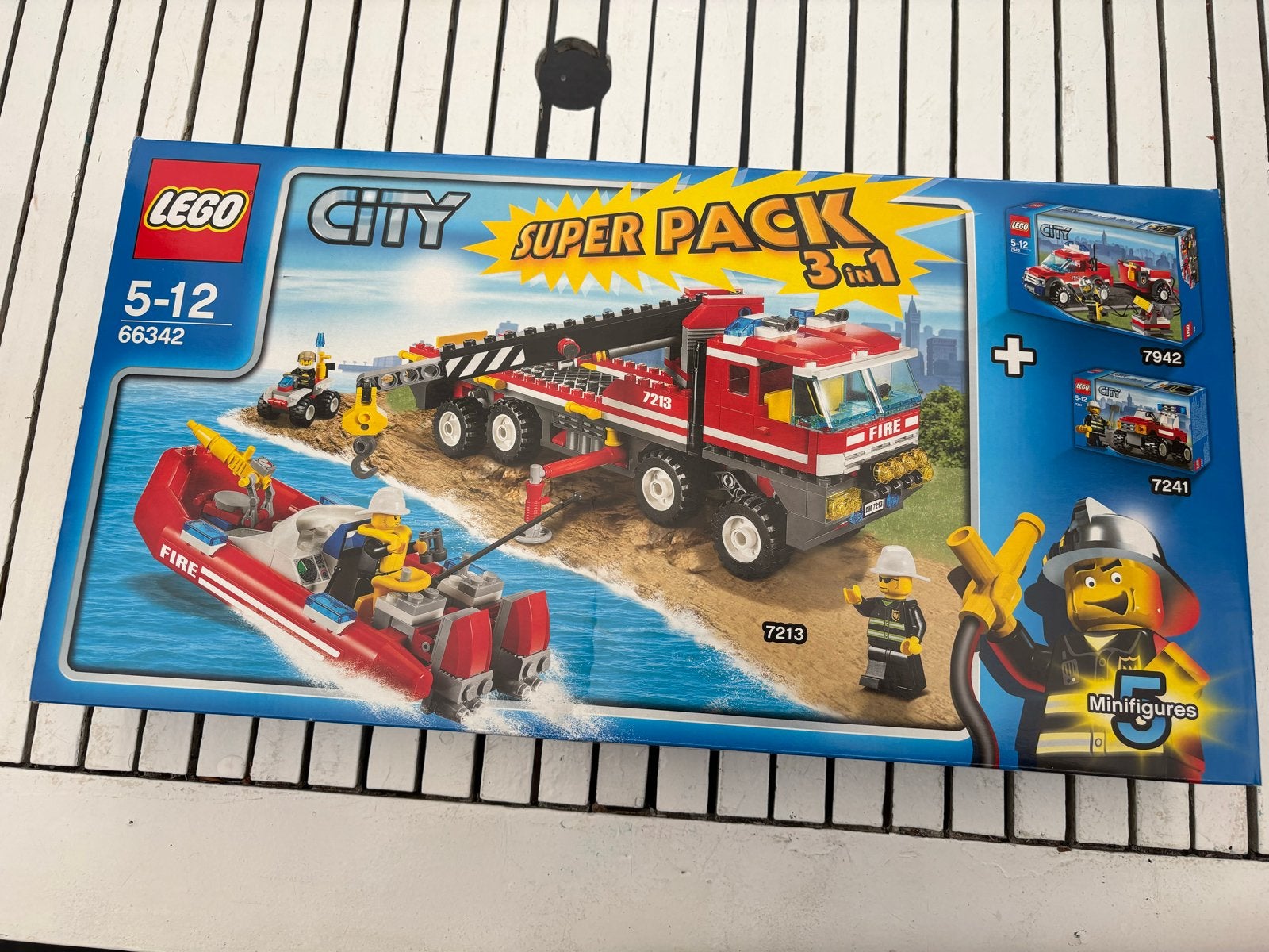Lego City Super Pack 3 in 1 - Brandweer (66342), City, Lego, Nieuw, Ophalen of Verzenden