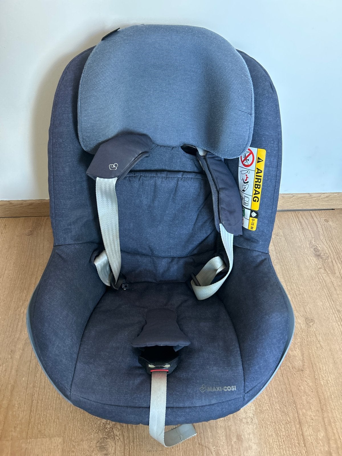 Maxi-Cosi 2wayPearl i-Size Autostoel - Nomad Blue, Ophalen, Gebruikt, 0 t/m 18 kg, Verstelbare rugleuning