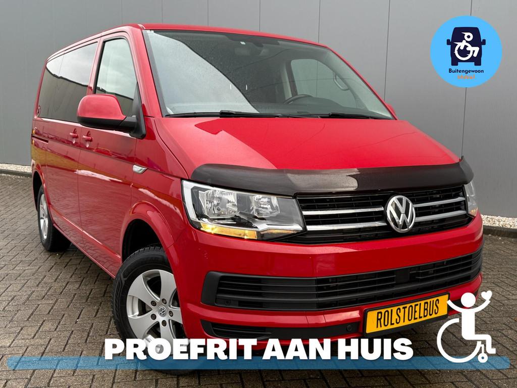 Volkswagen Transporter Multivan Caravelle (2019) Rolstoelbus, Stof, Gebruikt, Zwart, 4 cilinders