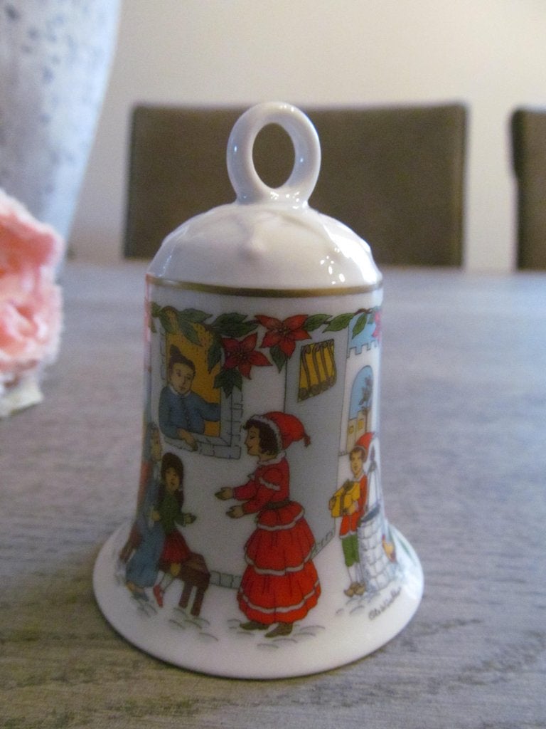 Hutschenreuther Kerstbel 2004 Griechenland Ole Winther, Ophalen of Verzenden, Zo goed als nieuw