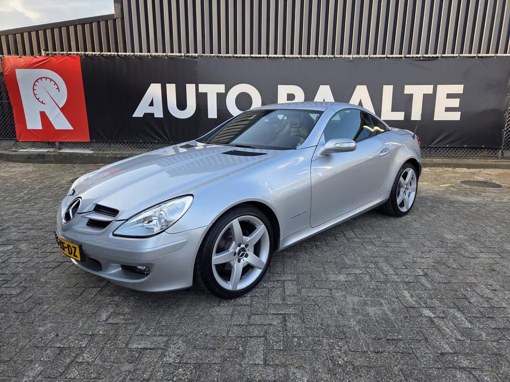 Mercedes-Benz SLK-klasse 200 Kompressor Cabrio Automaat Leer, Auto's, Oldtimers, Automaat, Achterwielaandrijving, Cabriolet, 163 pk
