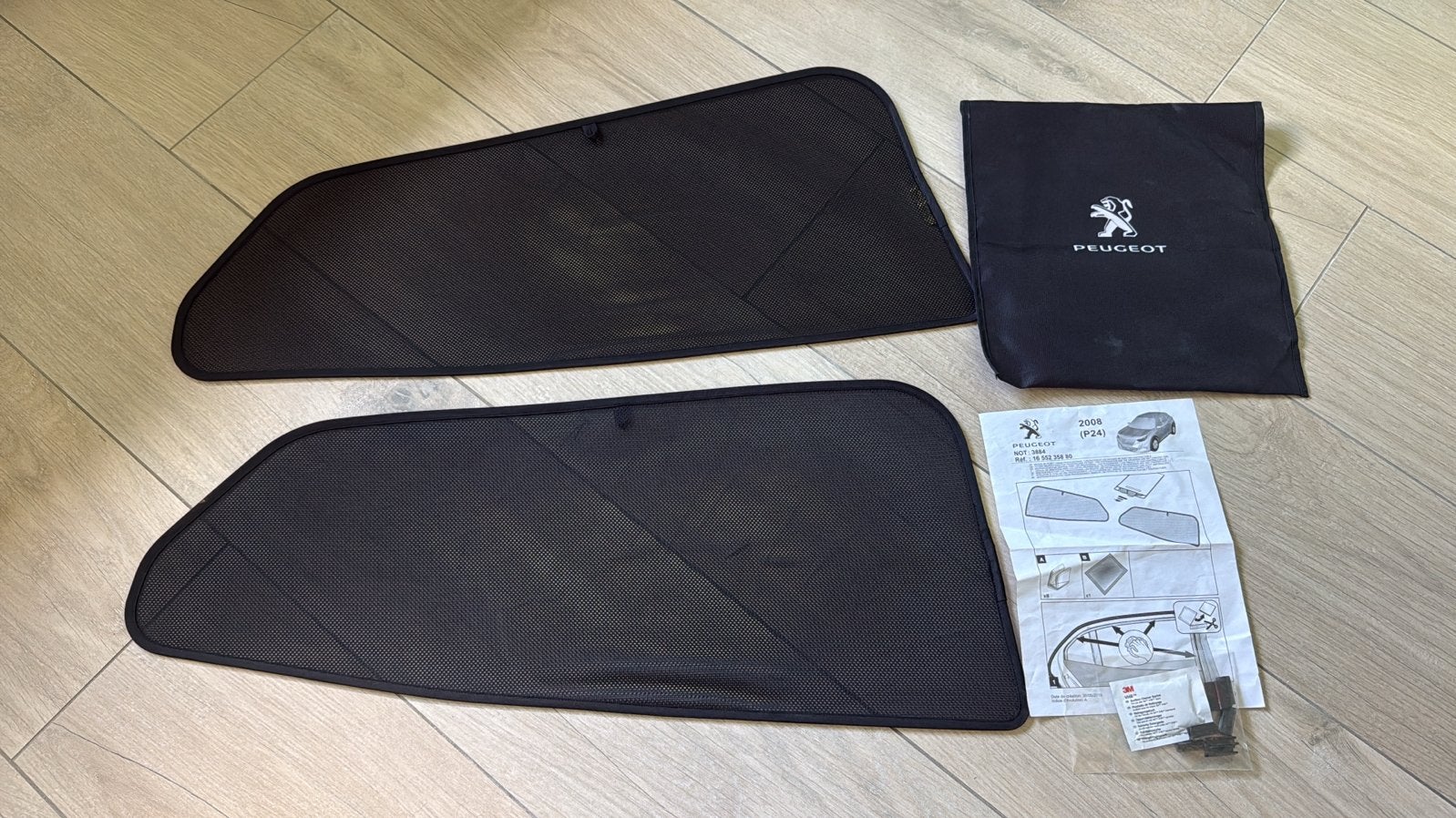 Peugeot 2008 (P24) Zonneschermen - Nieuw in verpakking, Ophalen of Verzenden, Nieuw