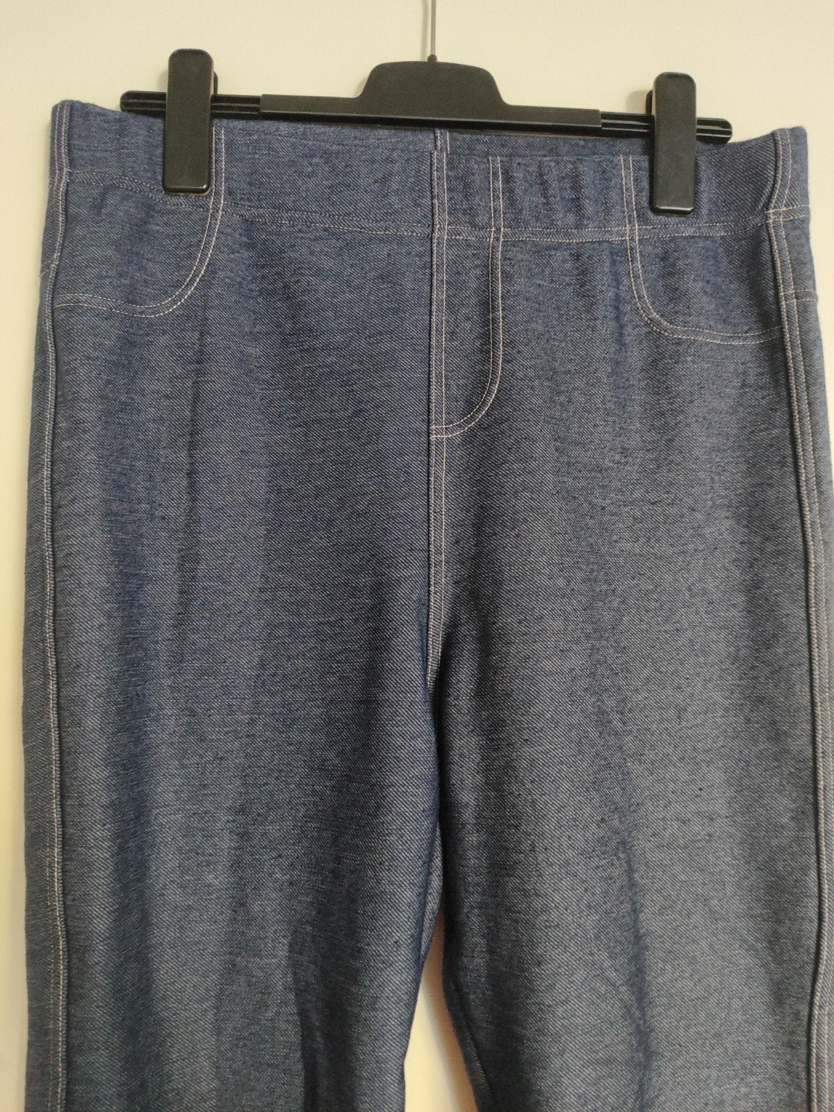 Warme Gevoerde Jeans Legging - Maat XXL 44/46, Legging, Blauw, Nieuw, Ophalen of Verzenden