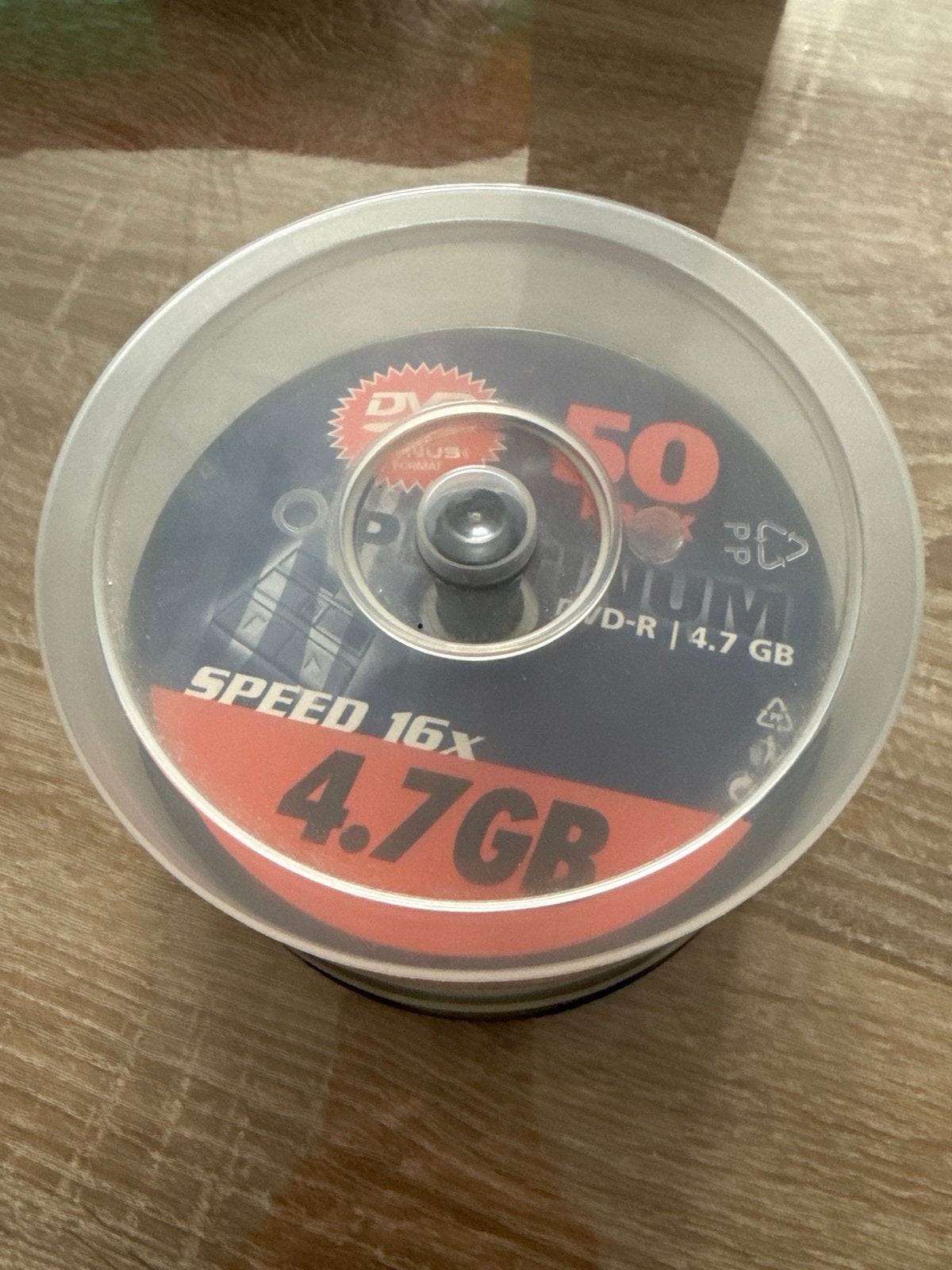 Platinum DVD-R 4.7GB 16x - 25 stuks op spindel, Ophalen of Verzenden, Gebruikt, Dvd, Op spindel
