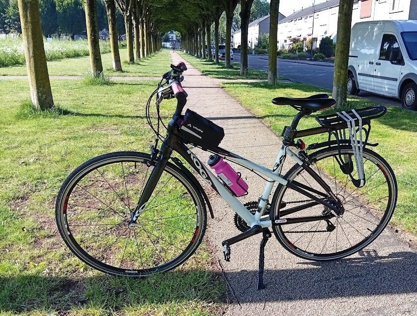 Koga - sport Lady - maat 47 - in nieuwstaat - zie foto's., Ophalen, 28 inch, Velgrem, 47 tot 50 cm
