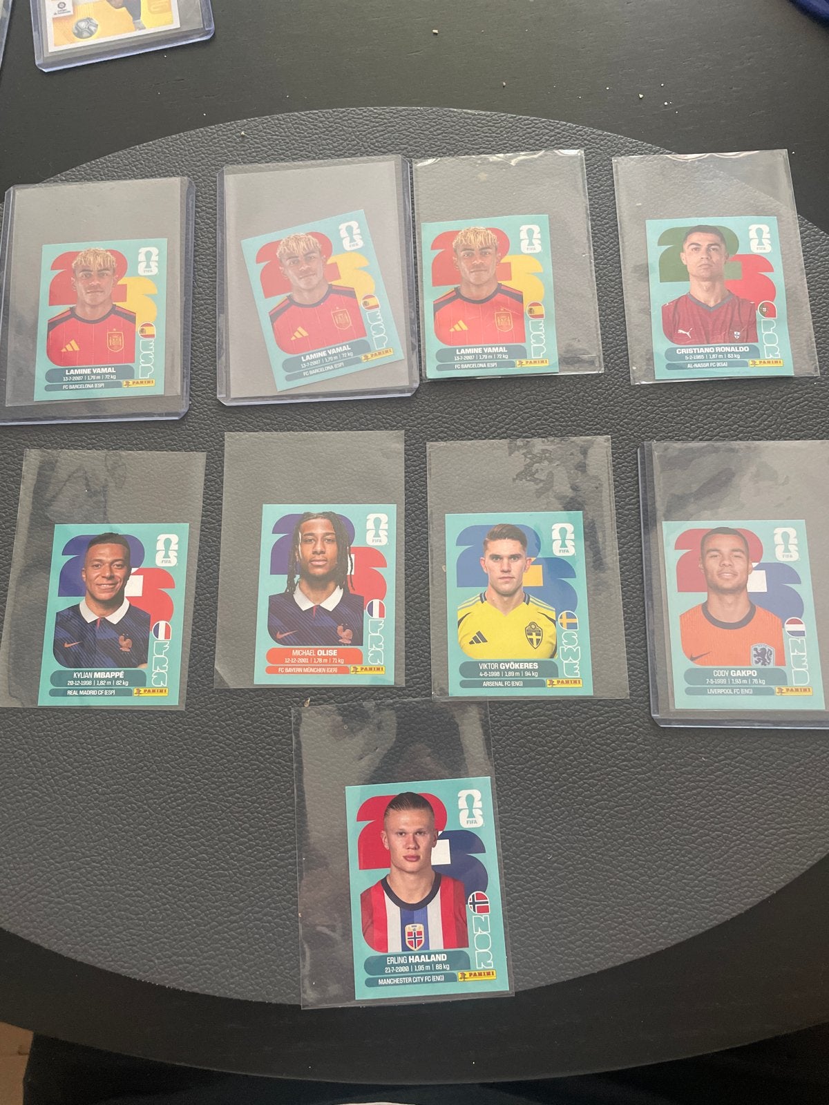 Panini Voetbal Kaarten - Topspelers, Ophalen of Verzenden, Nieuw, Buitenlandse clubs, Spelerskaart