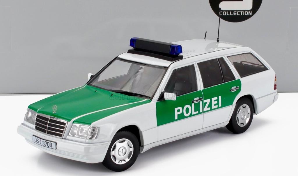 1:18  Mercedes benz E-class t- model 1995 Polizei, Hobby en Vrije tijd, Modelauto's | 1:18, Ophalen of Verzenden, Zo goed als nieuw