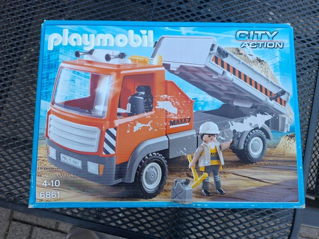 Playmobil - City Action - Kiepwagen, Ophalen of Verzenden, Gebruikt