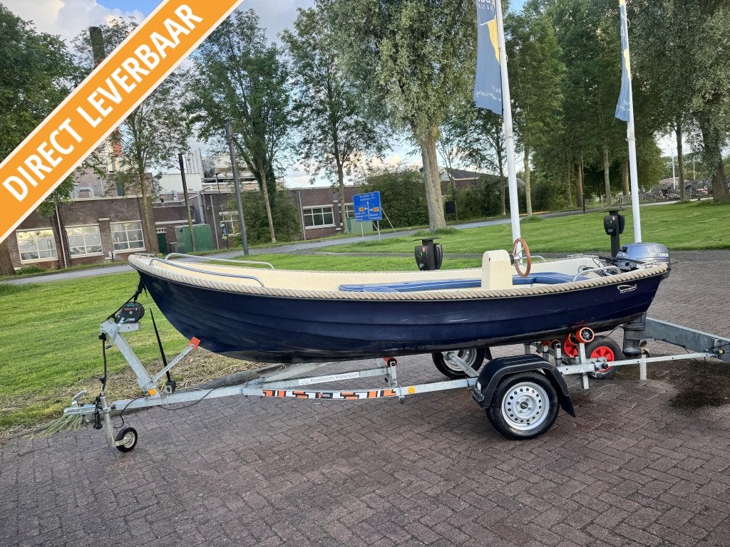 Corsiva 430 met Yamaha 6pk 4-takt en trailer aanbieding, Overige merken, Industriepark 5A, Overige typen, 4 m