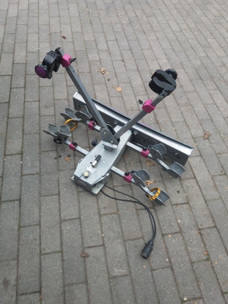 fietsendrager voor 2 fietsen, Ophalen, Elektrische fiets, Zo goed als nieuw, 2 fietsen