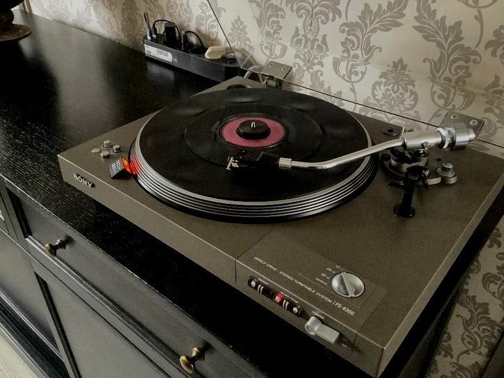 sony PS4300 vol automaat refurbished zeer goede staat Garant, Pitch-regelaar, Refurbished, Ophalen of Verzenden, Platenspeler