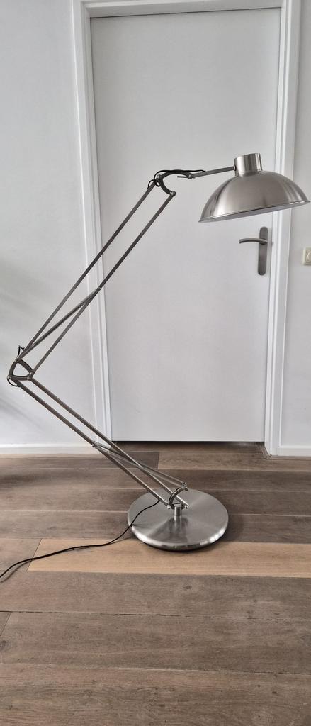 Staande leeslamp, Huis en Inrichting, Lampen | Vloerlampen, Ophalen, Zo goed als nieuw, 150 tot 200 cm