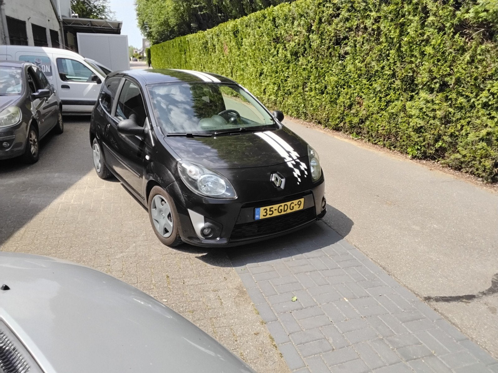 Renault Twingo 1.2 16V 2008 Zwart, Voorwielaandrijving, 4 cilinders, 4 stoelen, Zwart