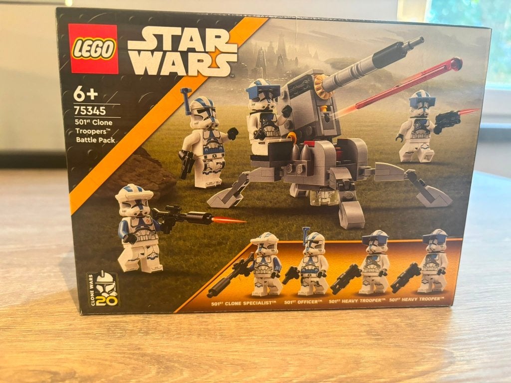 501st Clone Troopers Battle Pack (75345), Kinderen en Baby's, Speelgoed | Duplo en Lego, Star Wars, Compleet, Lego, Nieuw