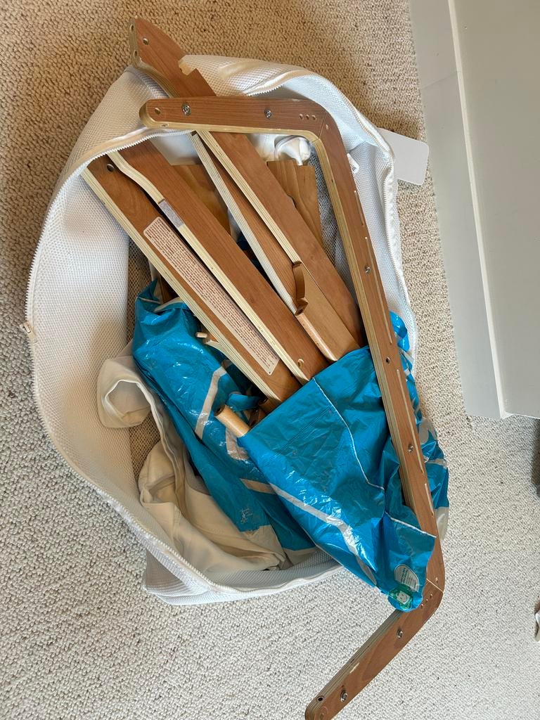 Snuzpod 4 (bijna compleet) - Goed geprijsd!, Kinderen en Baby's, Kinderkamer | Bedden, Ophalen, Gebruikt, Lattenbodem, Minder dan 140 cm