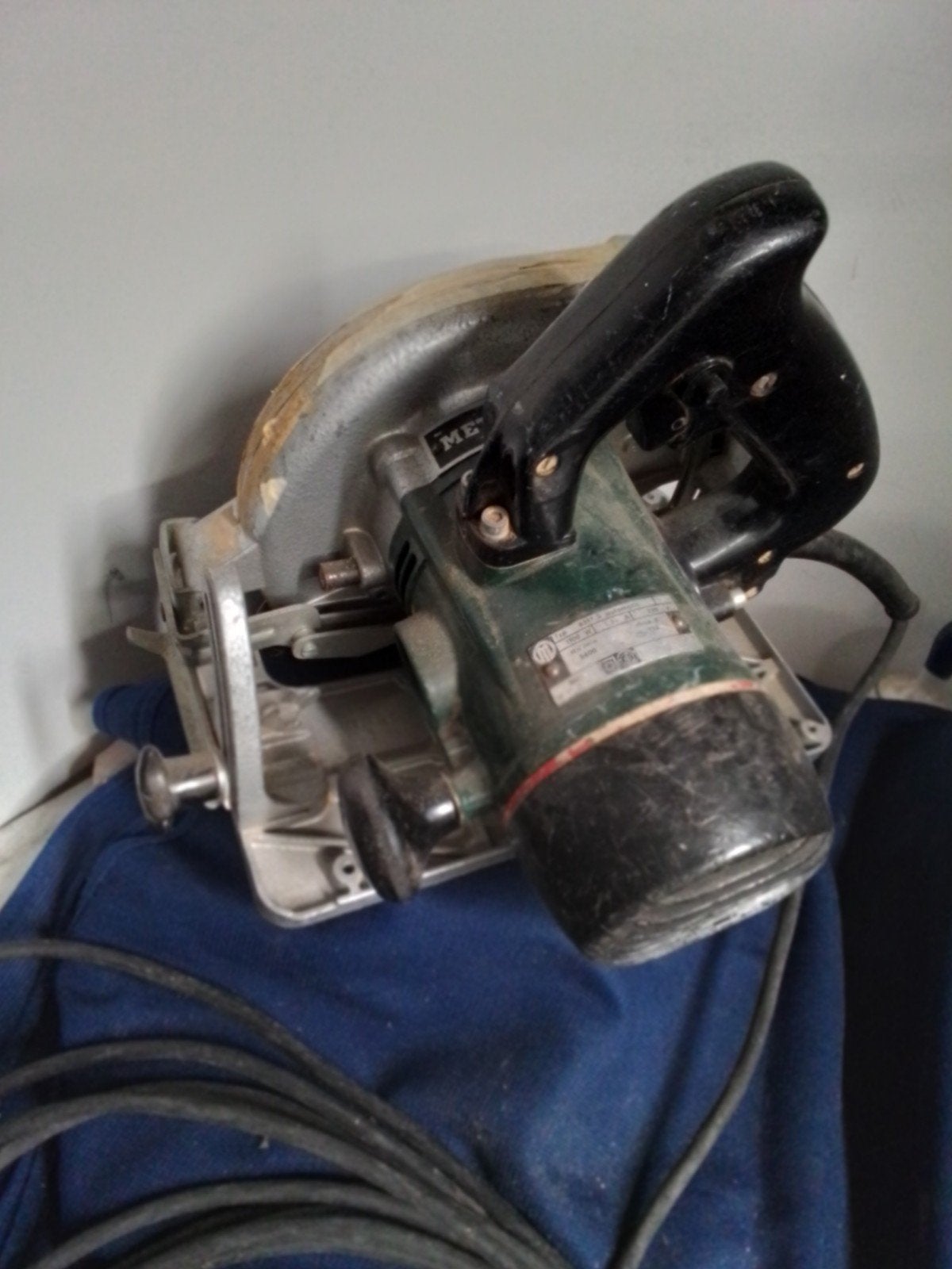 15356) METABO CIRKELZAAG MACHINE ZAAGBLAG  175 MM, Ophalen of Verzenden, 1200 watt of meer, Overige typen