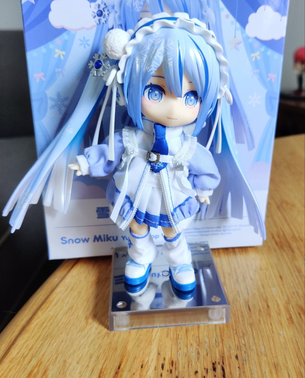 Snow Miku: Yukiiro Pop Nendoroid doll anime figure, Ophalen of Verzenden, Zo goed als nieuw