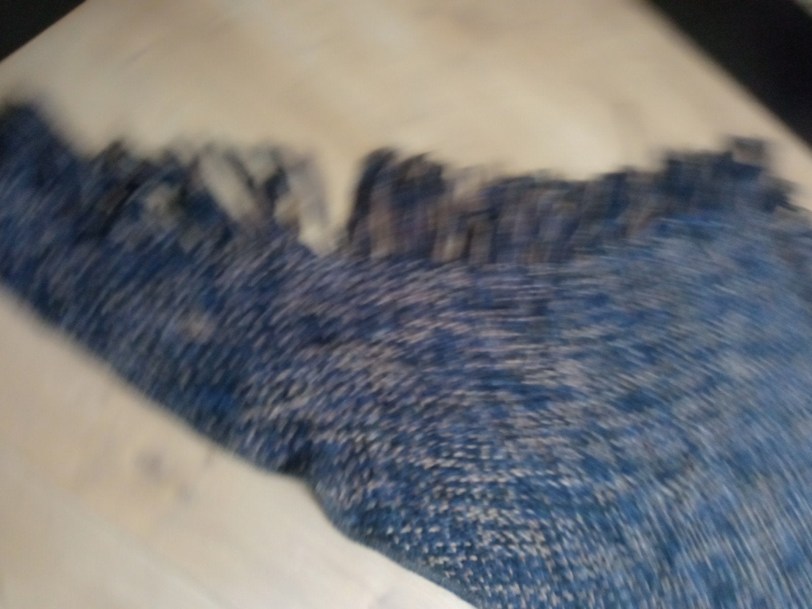 omslagdoek metvfranjetd, Kleding | Dames, Ophalen of Verzenden, Gedragen, Maat 46/48 (XL) of groter, Sjaal