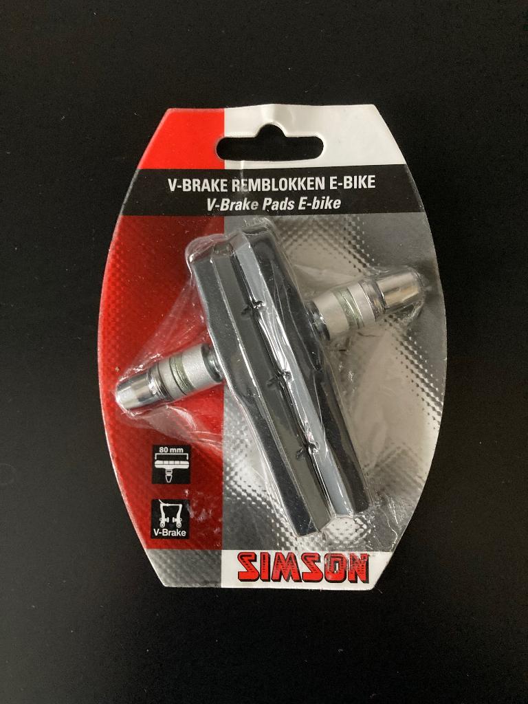 V-brake remblokken E-bike van het merk Simson, Ophalen of Verzenden, Nieuw, Samson