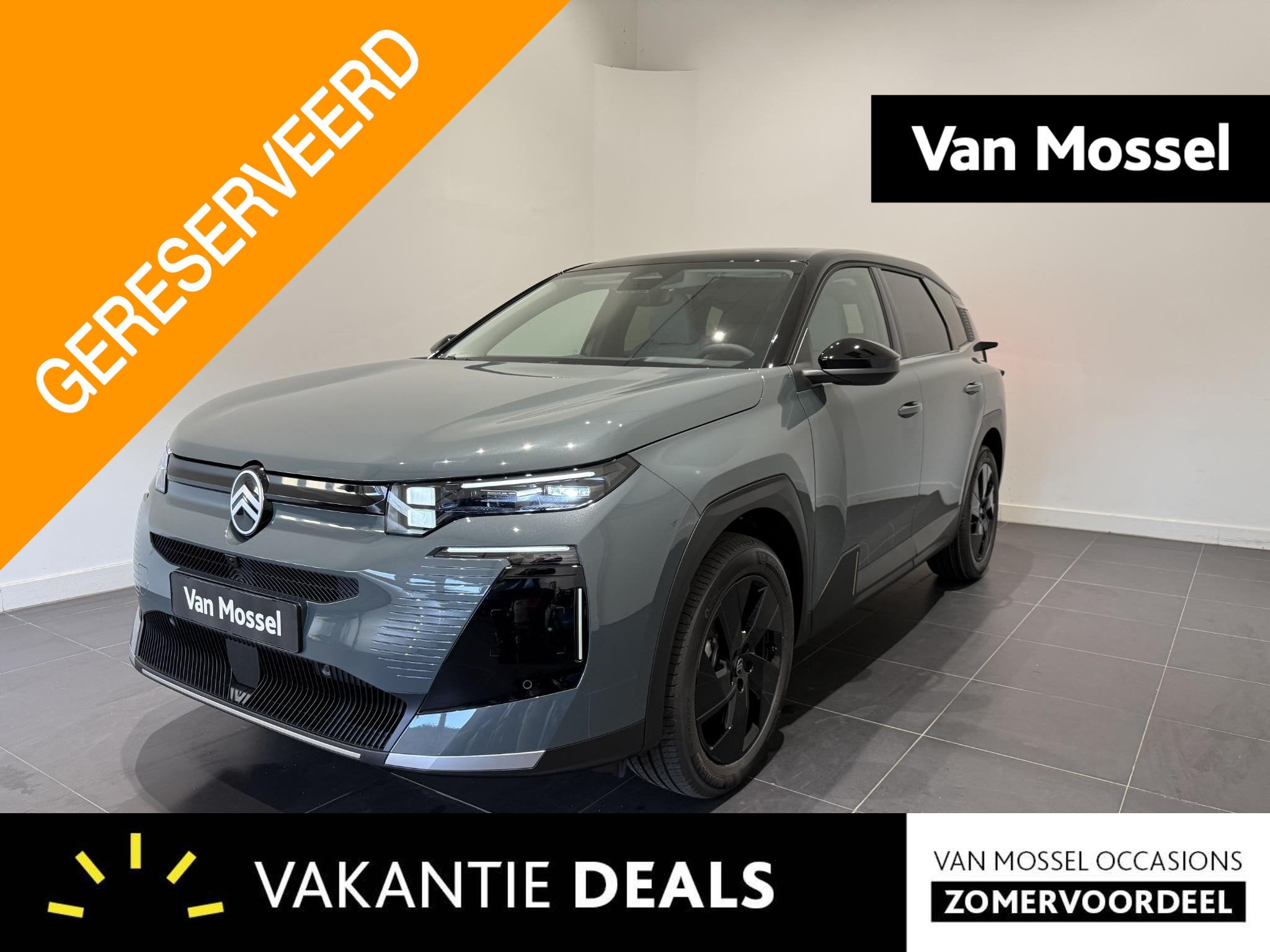 Citroen C5 Aircross Max Comfort Range 74 kWh l MASSAGE FUNCT, Auto's, 12 maanden, 213 pk, C5 Aircross, Grijs