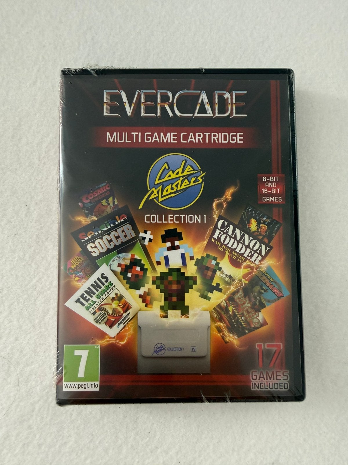Evercade game Codemasters - Collection 1 - NIEUW SEALED, Spelcomputers en Games, Games | Overige, Ophalen, Nieuw