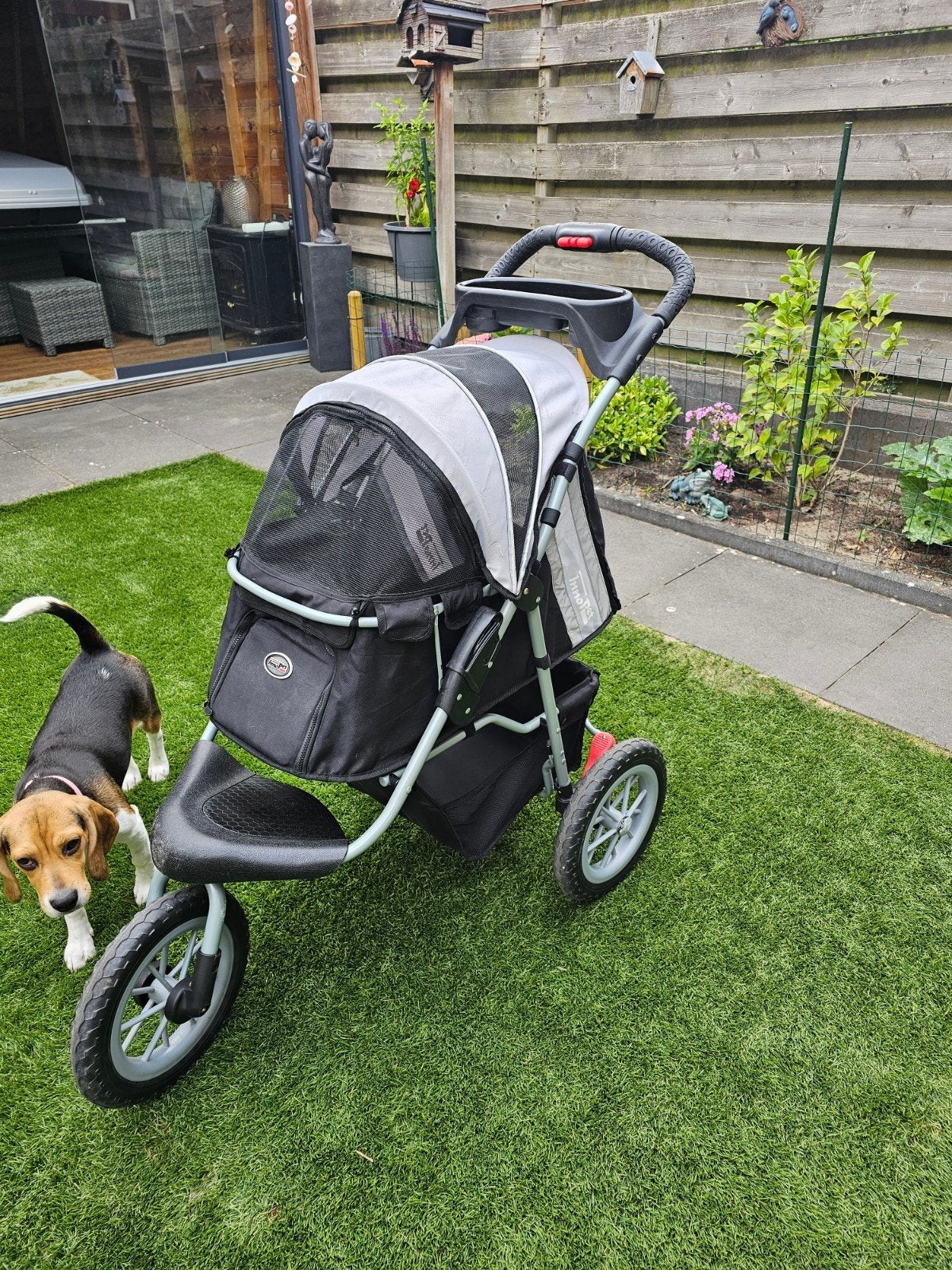 innopet honden/ katten buggy ( kleine hond), Dieren en Toebehoren, Innopet, Ophalen, Zo goed als nieuw, Hondenbuggy