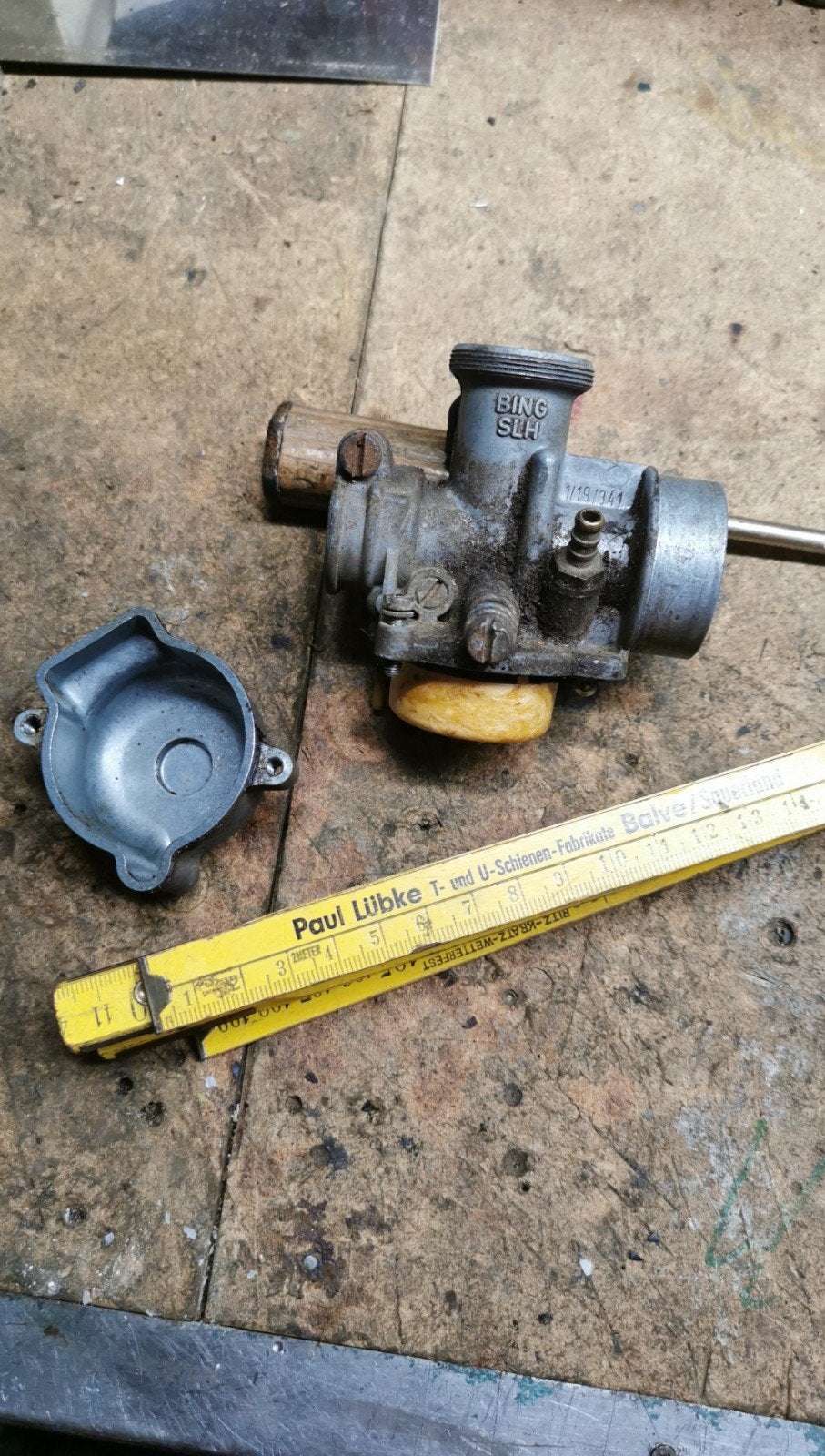 Bing 19 carburateur, Fietsen en Brommers, Brommeronderdelen | Oldtimers, Ophalen of Verzenden, Gebruikt, Carburateur, Overige merken