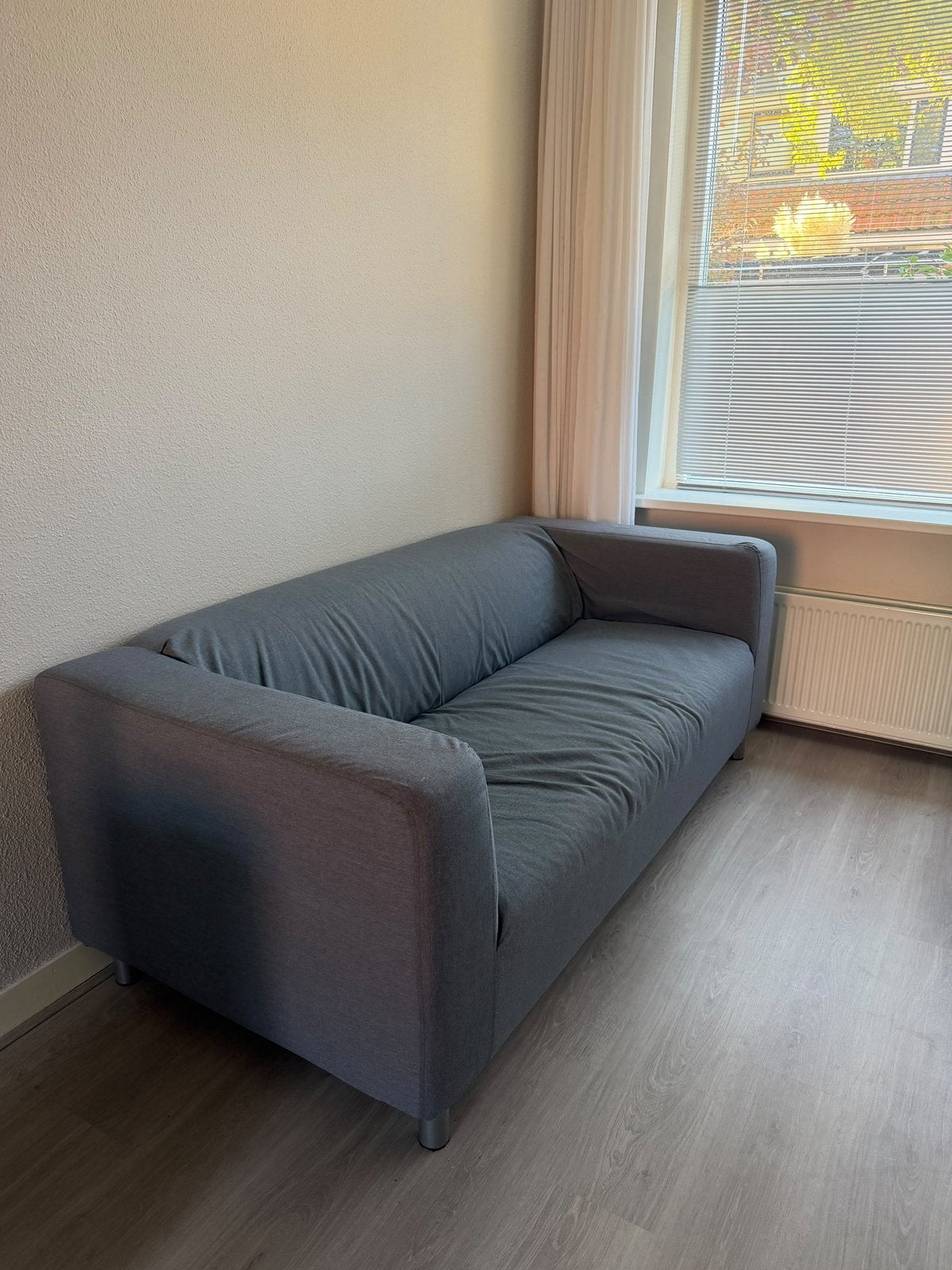 Ikea klippan bankje.  Erg mooi!, Ophalen, 150 tot 200 cm, Tweepersoons, 75 tot 100 cm