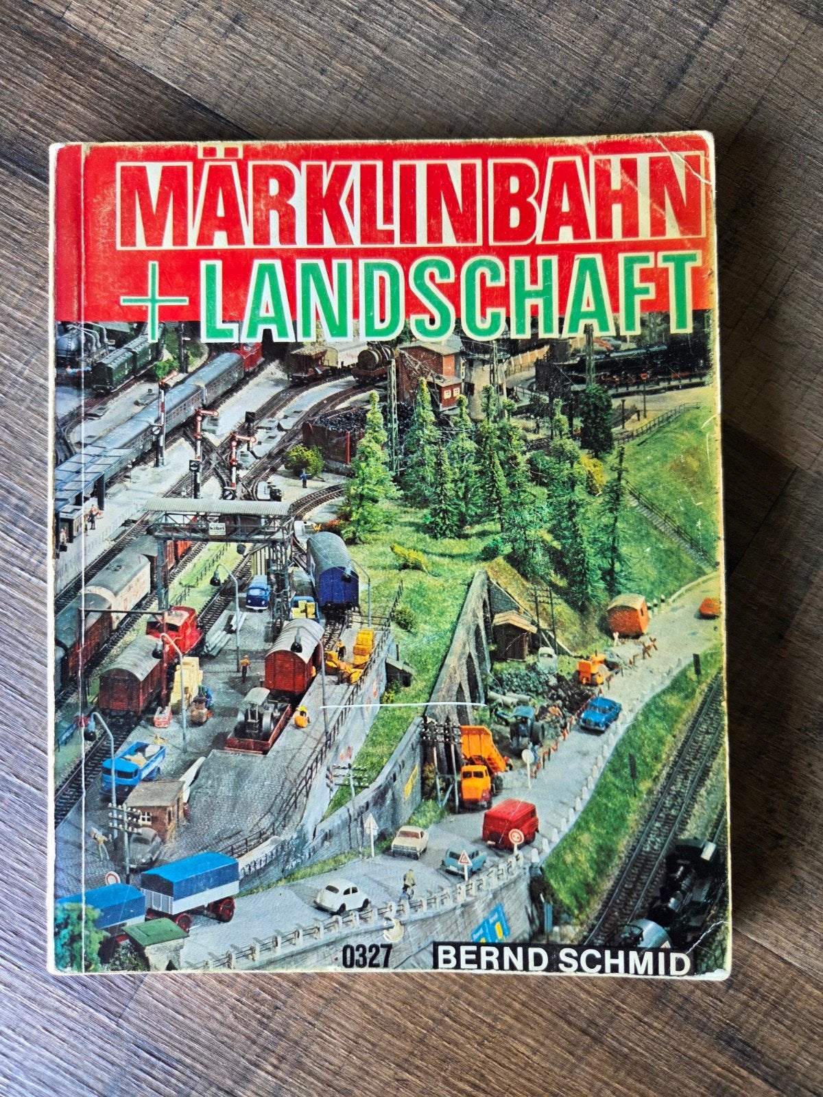 Boek Märklin Bahn + Landschaft - Bernd Schmid, Wisselstroom, Gebruikt, Märklin, Boek, Tijdschrift of Catalogus