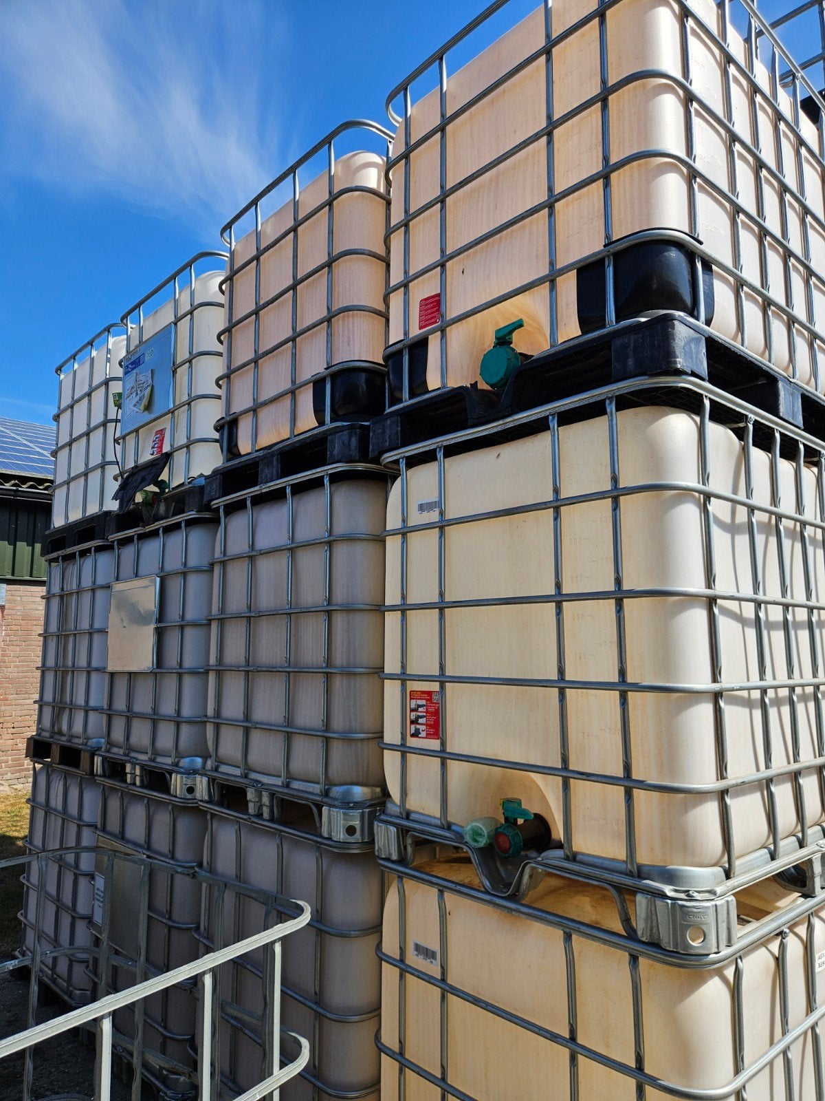 Lege IBC vaten voor regenwateropslag, 150 liter of meer, Ophalen of Verzenden