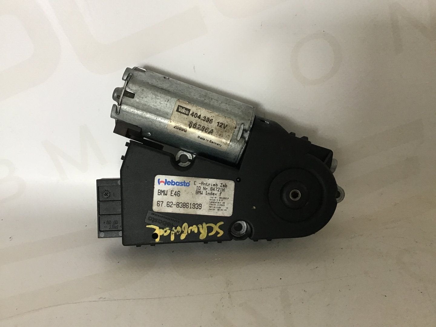 Schuifdak motor BMW E46 676183861939, Auto-onderdelen, Gebruikt, -, -, Ophalen of Verzenden