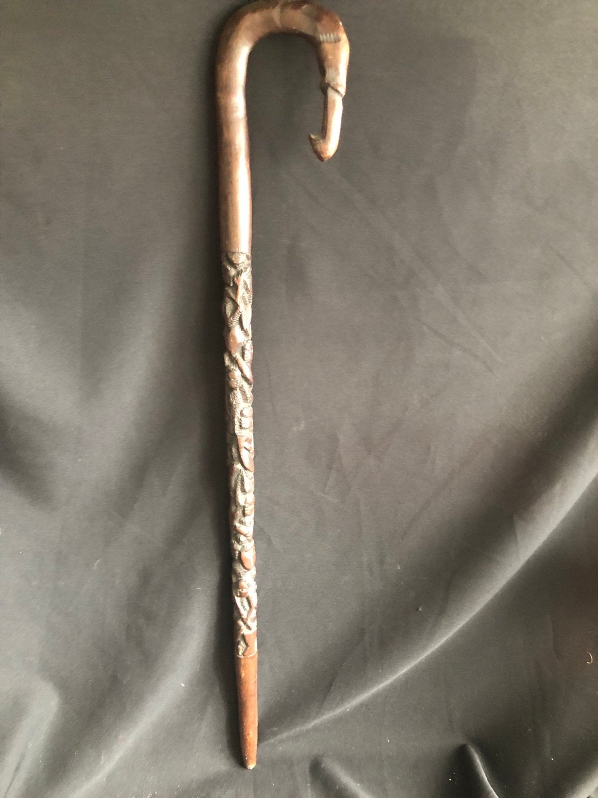 Mooie Afrikaanse wandelstok 87cm, Diversen, Ophalen of Verzenden