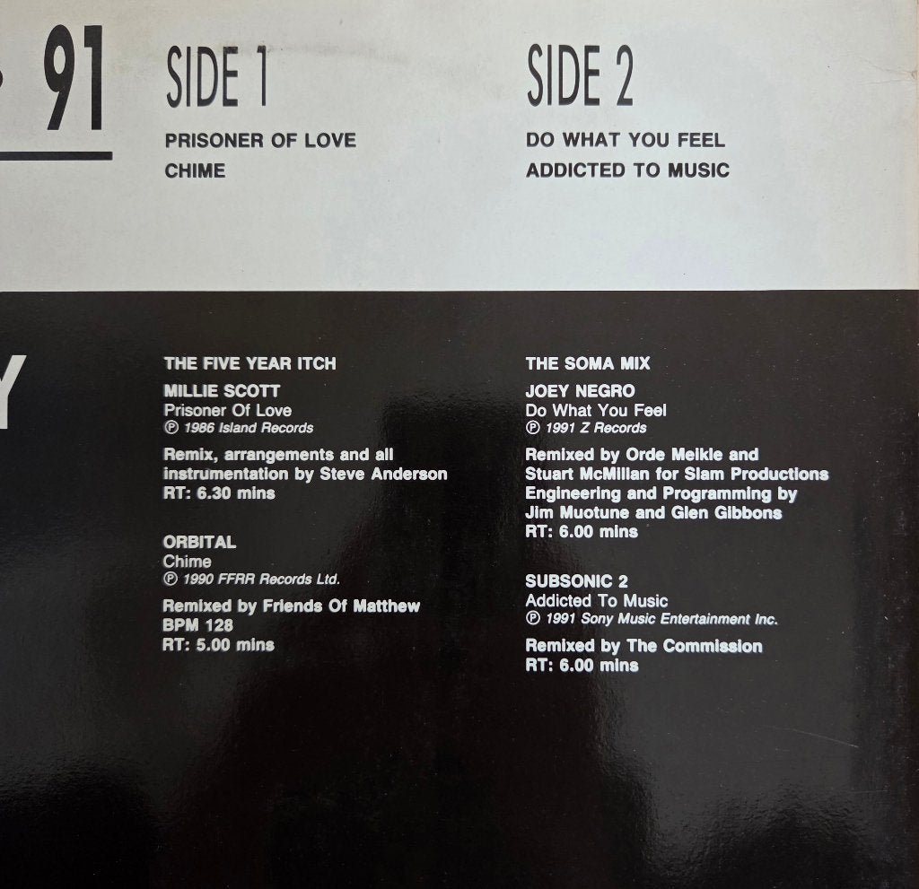Disco Mix Club- October 91  - Two, Cd's en Dvd's, Gebruikt, Verzenden, Disco, 12 inch