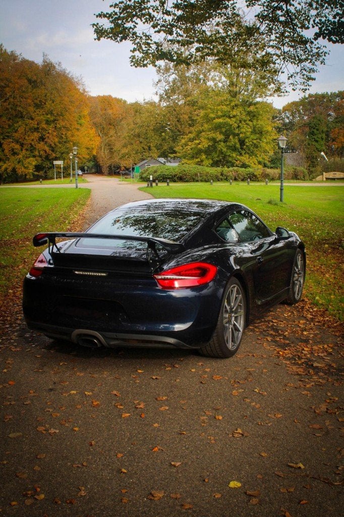 Porsche Cayman 2.7 PDK 2015 Blauw, Auto's, Porsche, Achterwielaandrijving, Blauw, Cayman, Origineel Nederlands