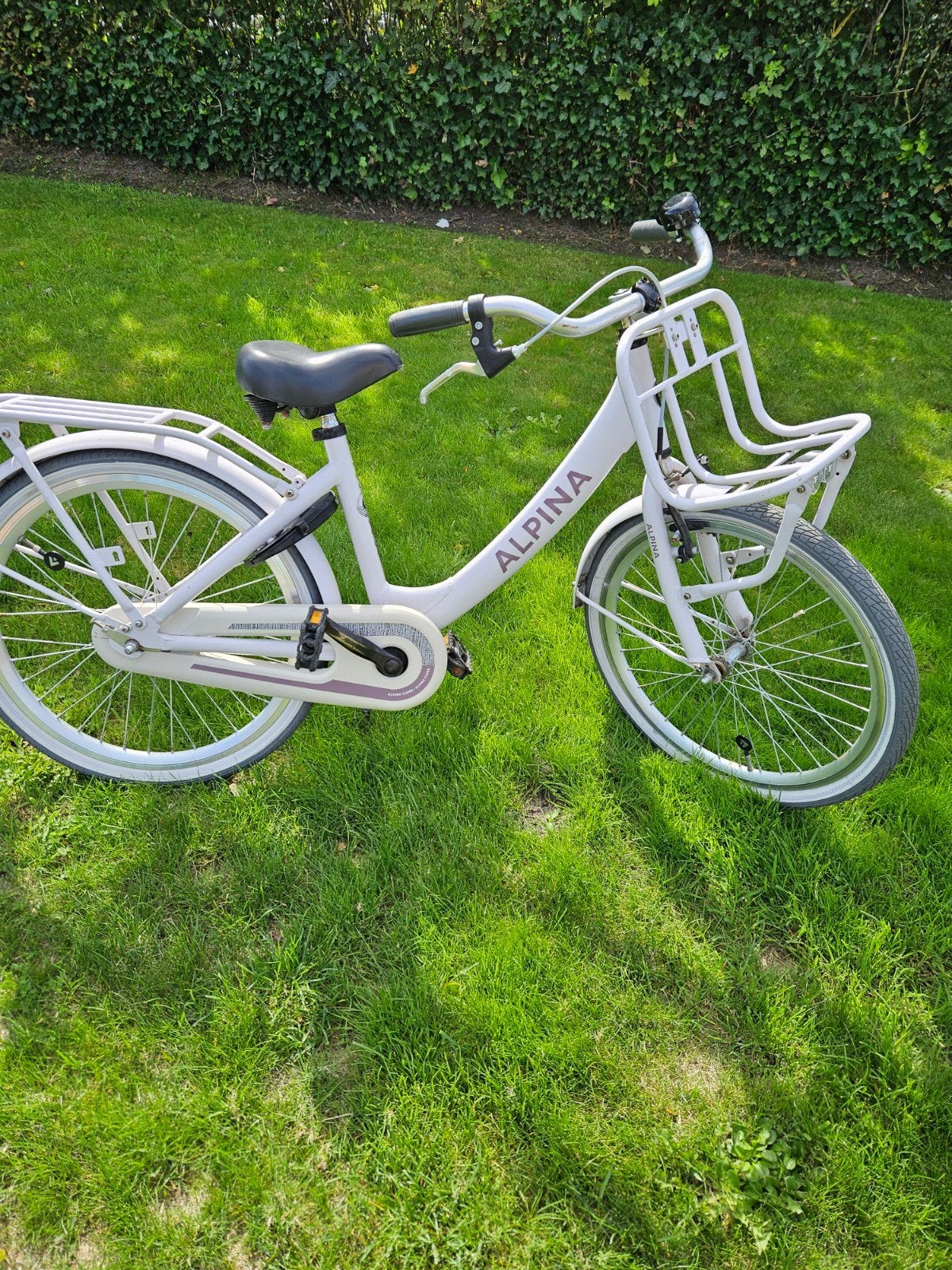 Alpina Meisjesfiets 22 inch, Fietsen en Brommers, Ophalen, Terugtraprem, 22 inch, Gebruikt
